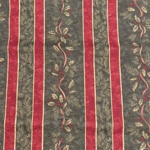 Moda Fabrics Birchwood Lane Holly Taylor Christmas Stripe‎ Cotton Fabric 44x54
